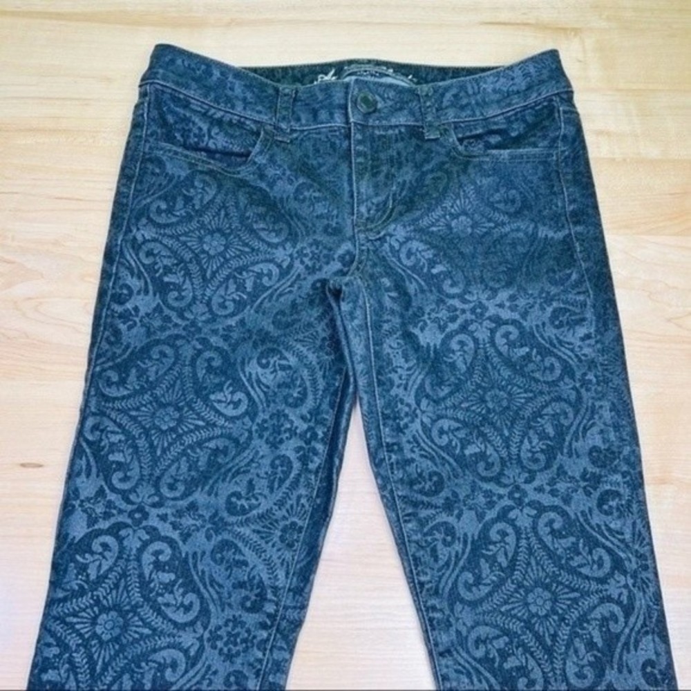 American Eagle stretch black jegging size 6/27